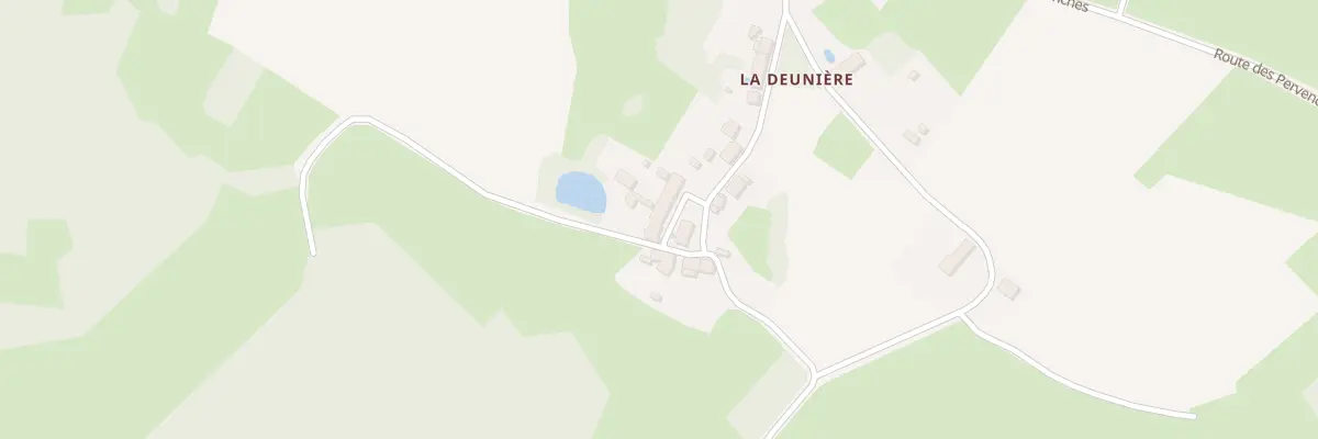 Plan du 13 La Deunière à La Chapelle-Baloue