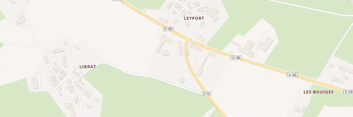 Plan du 6 Leyport à Lizières