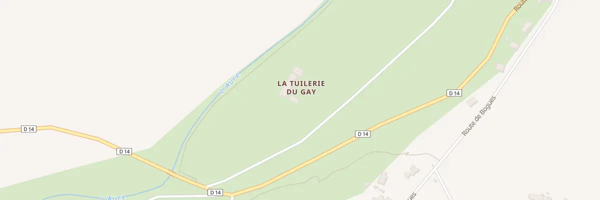 Plan du 680 La Tuilerie du Gay à Saverdun
