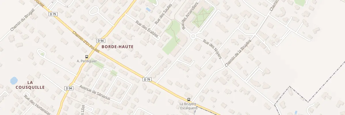 Plan du 23 Rue des Amandiers à Escalquens