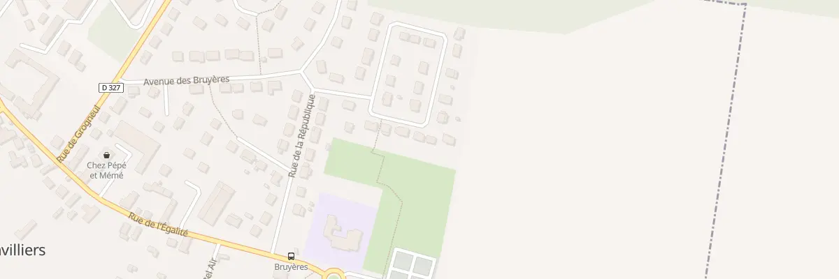 Plan du 12 Rue de la Conche à Chartainvilliers