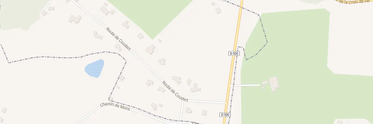 Plan du 5187 Au Coudert à Saint-Bonnet-l’Enfantier