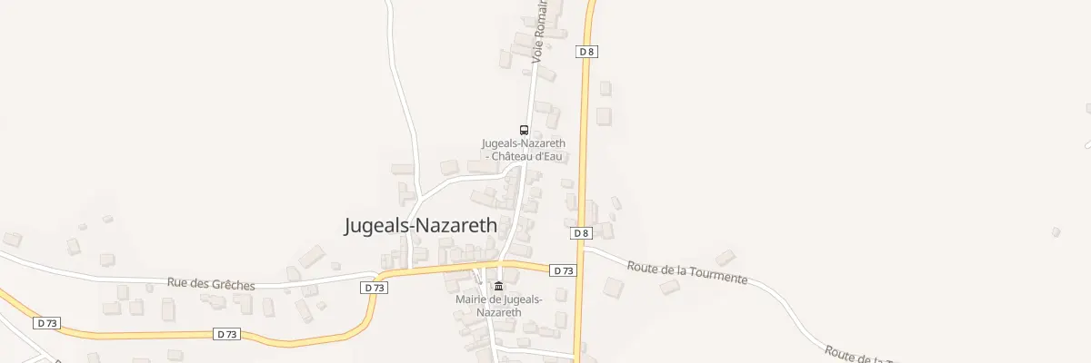 Plan du 8 Voie Romaine à Jugeals-Nazareth