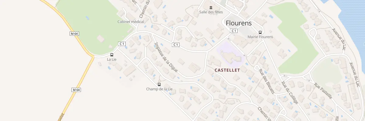 Plan du 4 Imp de la Digue à Flourens