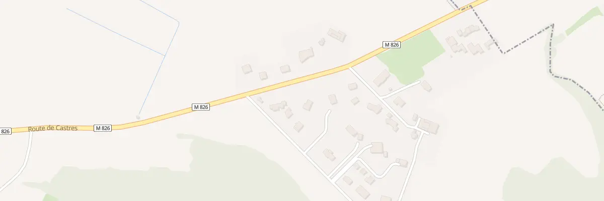 Plan du 252 Rte de Castres à Quint-Fonsegrives