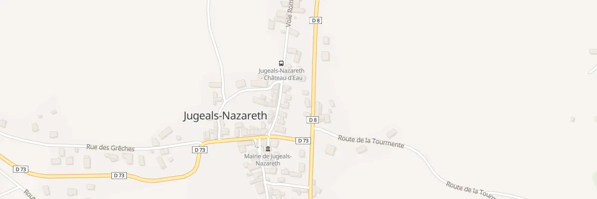 Plan du 11 Rte De Turenne à Jugeals-Nazareth