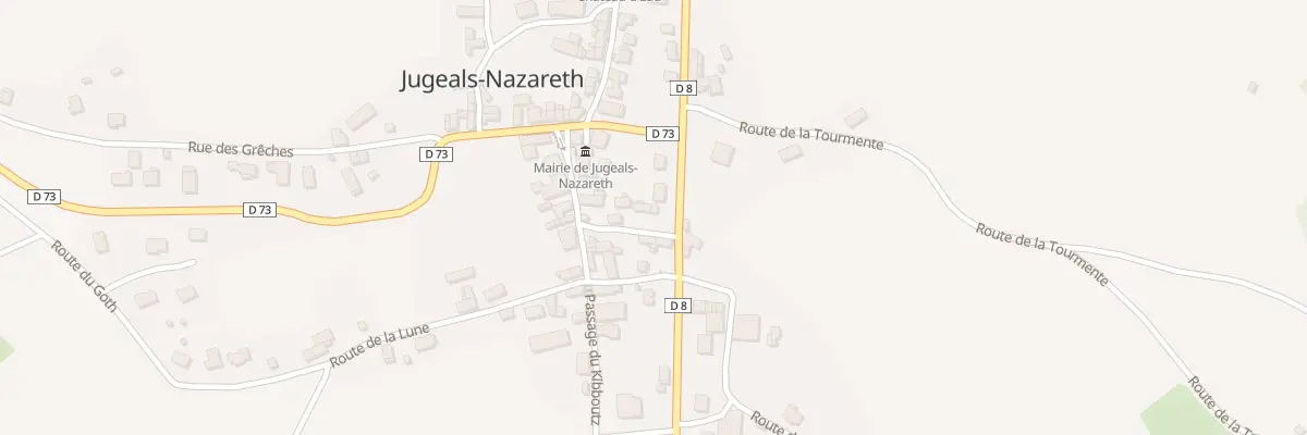 Plan du 7 Rte De Turenne à Jugeals-Nazareth