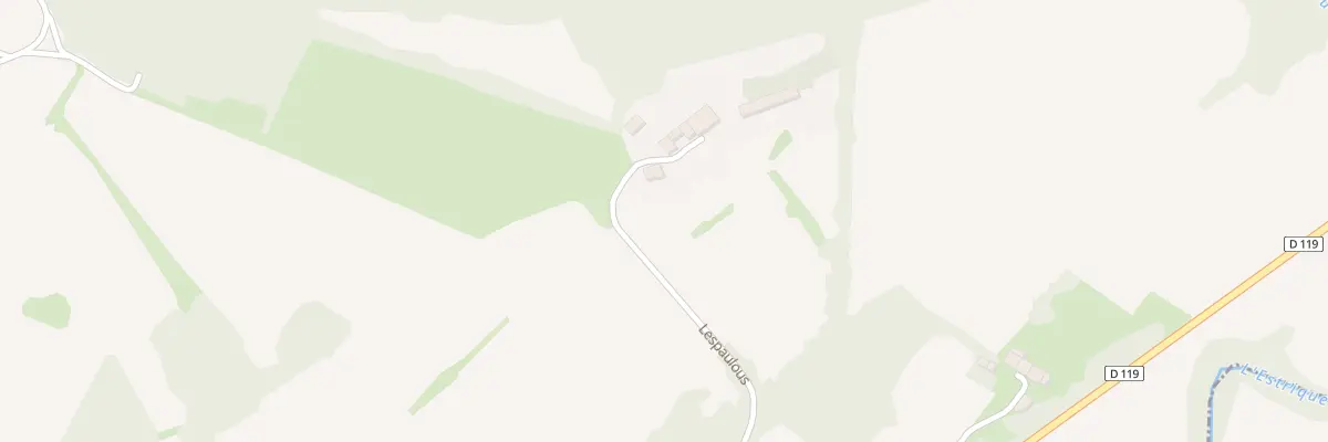 Plan du 9B Lespaulous à Bézac