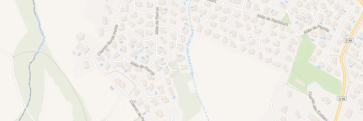 Plan du 132 All de Pierras à Auzielle