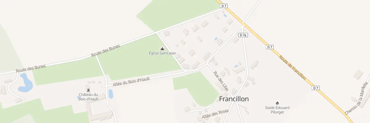 Plan du 18 Rue des Violettes à Francillon