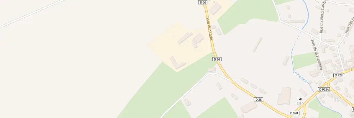 Plan du 5 Rue du Stade à Foucarmont