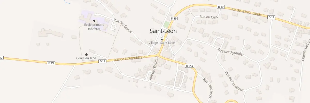 Plan du 3 Imp de la Poste à Saint-Léon