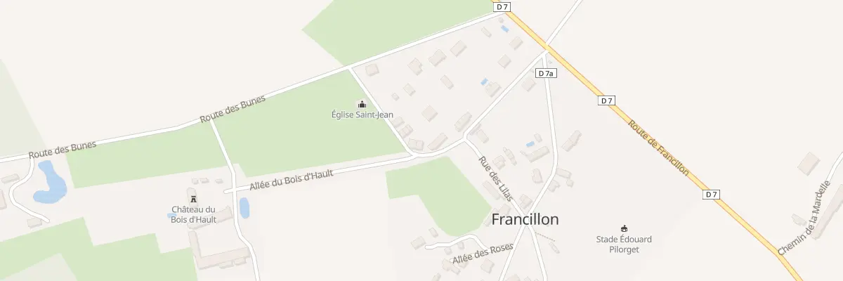 Plan du 16 Rue des Violettes à Francillon