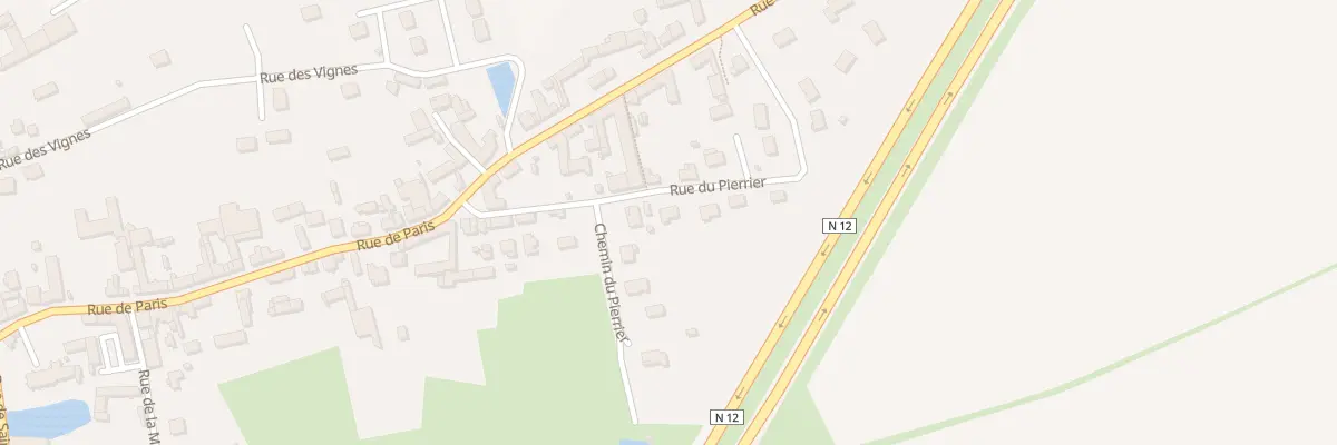 Plan du 4 Rue du Pierrier à Goussainville