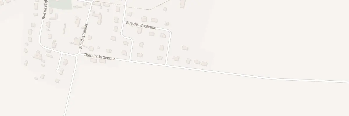 Plan du 2 Rue des Bouleaux au Thil
