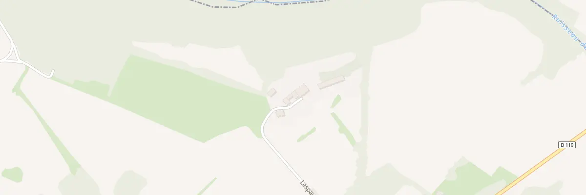 Plan du 9 Lespaulous à Bézac