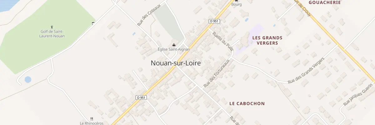 Plan du 1B Rue de Bourges à Saint-Laurent-Nouan