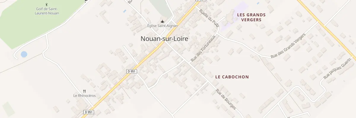 Plan du 4 Rue de Bourges à Saint-Laurent-Nouan