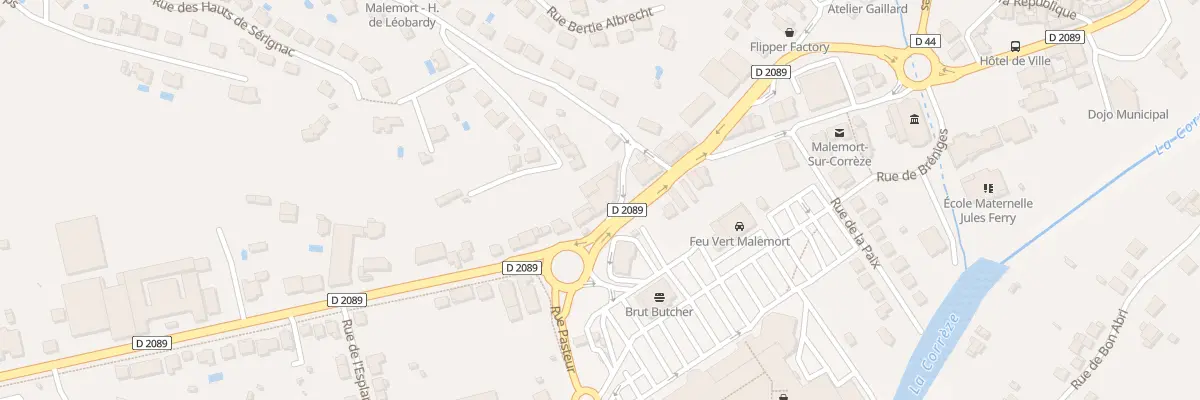 Plan du 4 Rue Marie Et Pierre Curie à Malemort