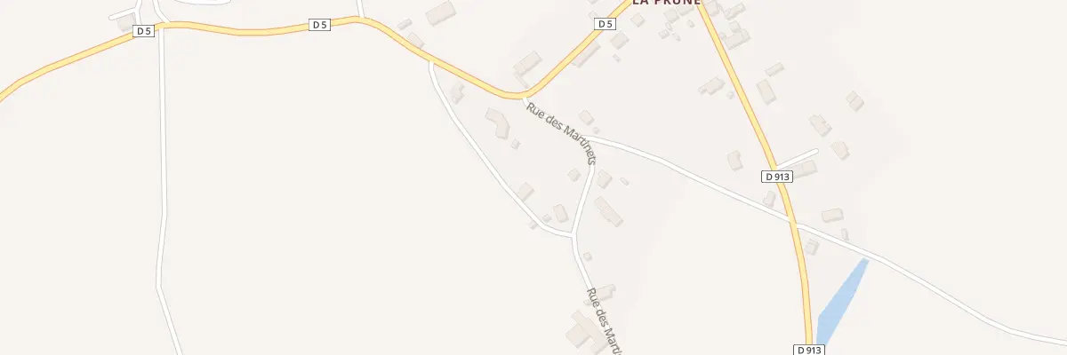 Plan du 2 Rue des Martinets à Ceaulmont