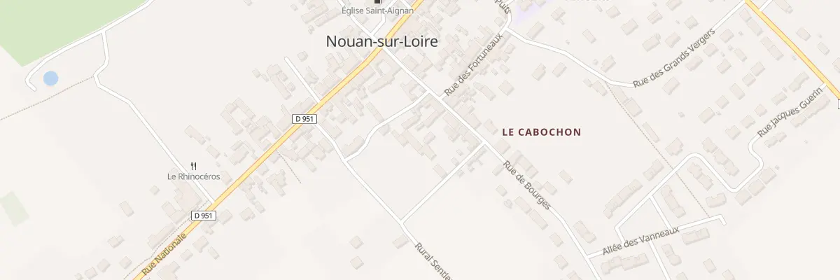 Plan du 8 Rue de Bourges à Saint-Laurent-Nouan