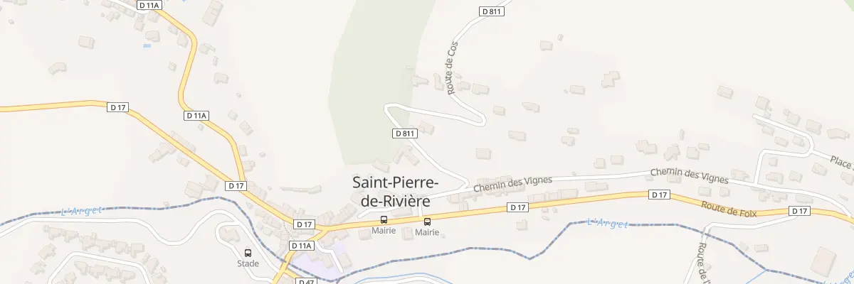 Plan du 159A Peyrounet à Ganac