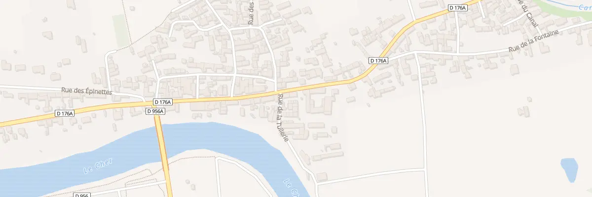 Plan du 36 Rue de Romorantin à Selles-sur-Cher