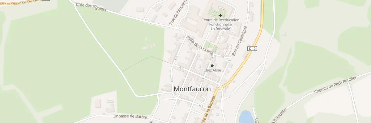 Plan du 7 Rue du Petit Séminaire à Montfaucon