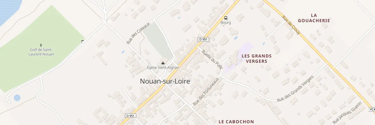 Plan du 33 Rue Nationale à Saint-Laurent-Nouan