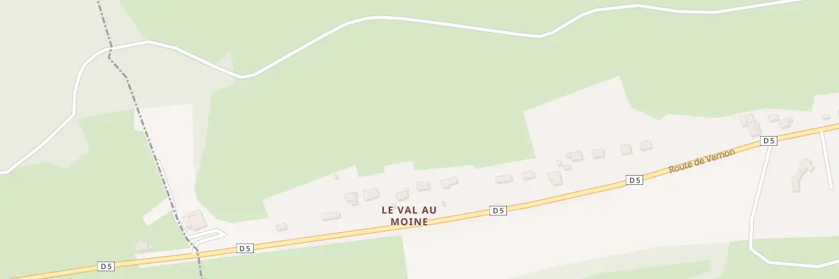 Plan du 76 Rte de Vernon à Sainte-Geneviève-lès-Gasny