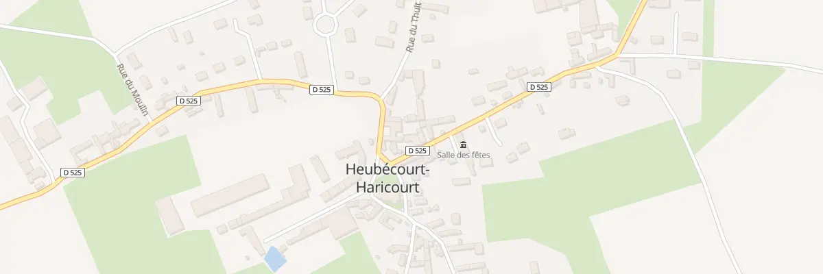 Plan du 3 Rue Taurin Cahagne à Heubécourt-Haricourt