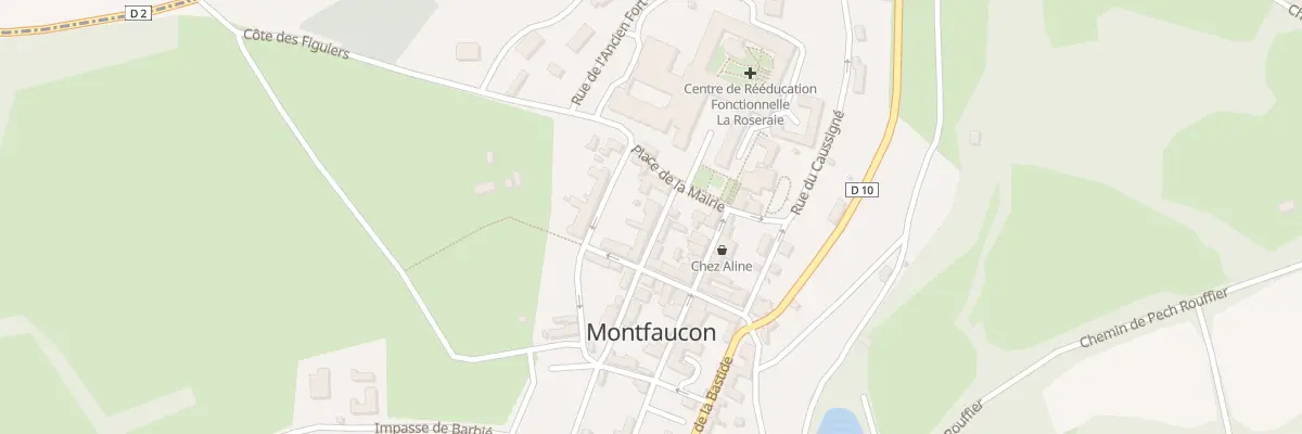 Plan du 3 Rue du Petit Séminaire à Montfaucon