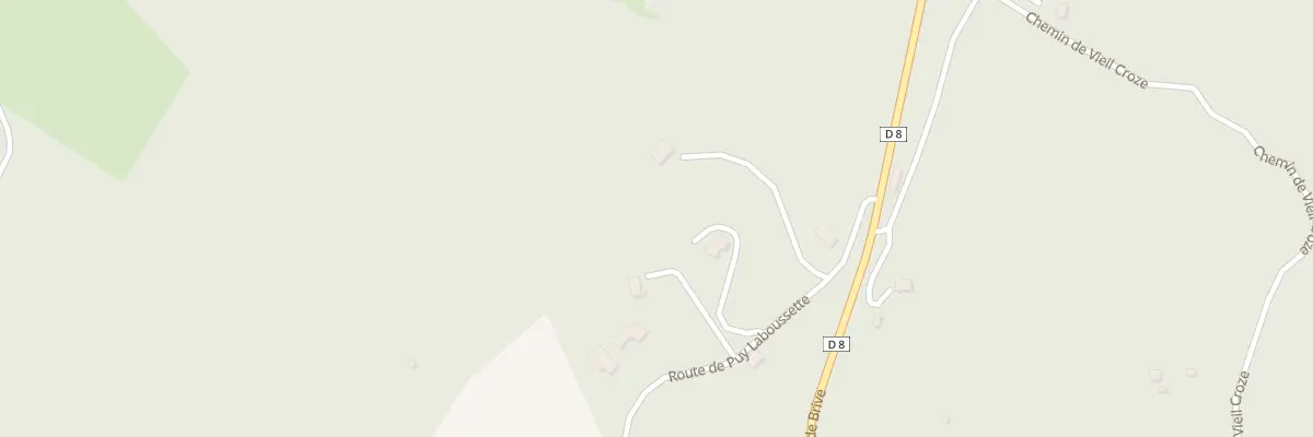 Plan du 90 Rte de Puy La Boussette à Turenne