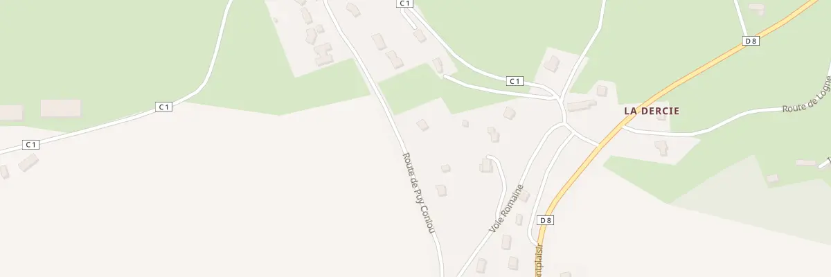 Plan du 200 Rte du Puy Coniou à Jugeals-Nazareth