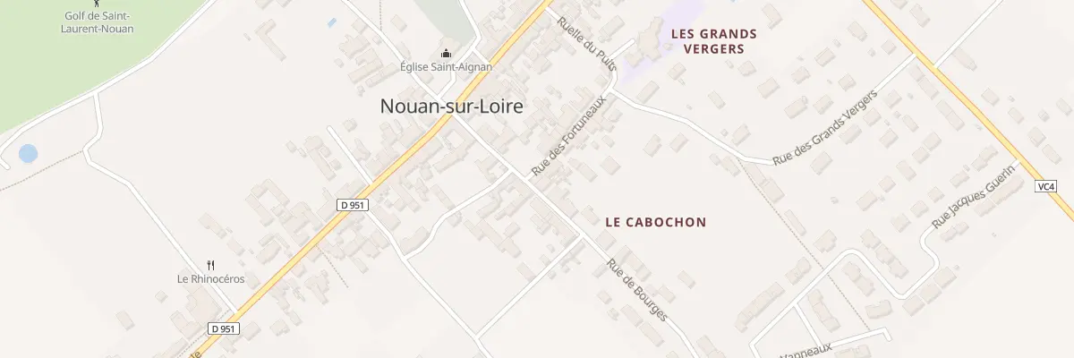 Plan du 11 Rue de Bourges à Saint-Laurent-Nouan