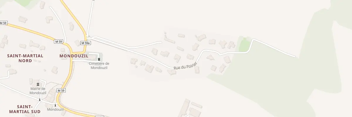 Plan du 9003 Fesquet à Mondouzil