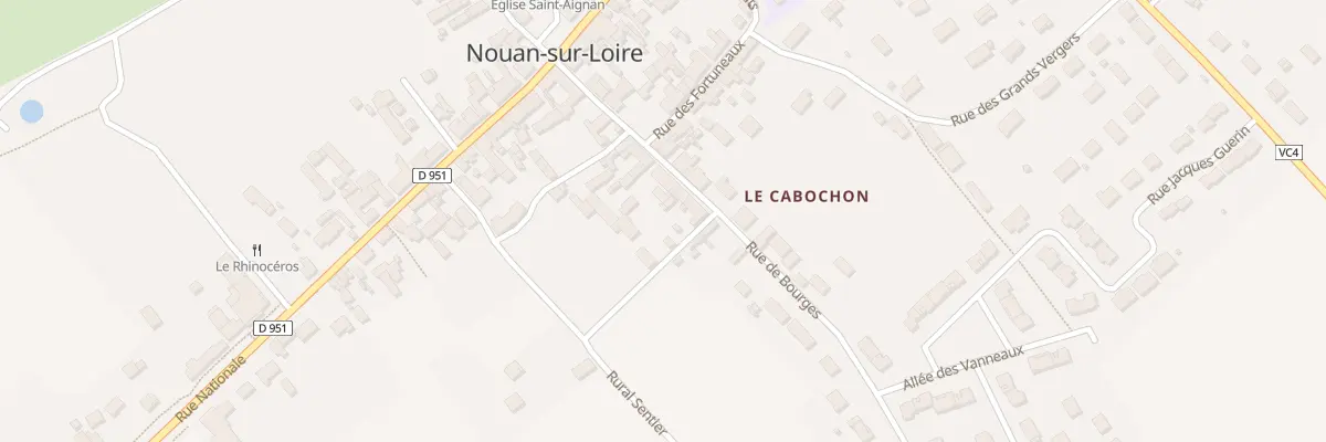 Plan du 12 Rue de Bourges à Saint-Laurent-Nouan