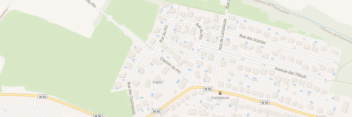 Plan du 26 Rue du Pin à Mons