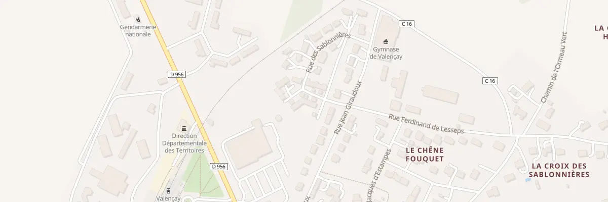 Plan du 5 Rue des Vergers à Valençay