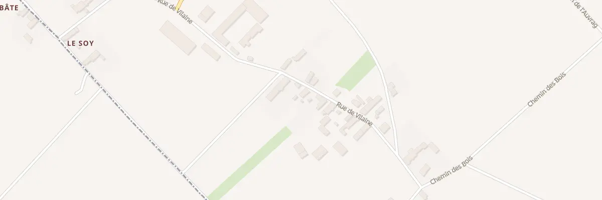 Plan du 12 Vilaine à Charsonville