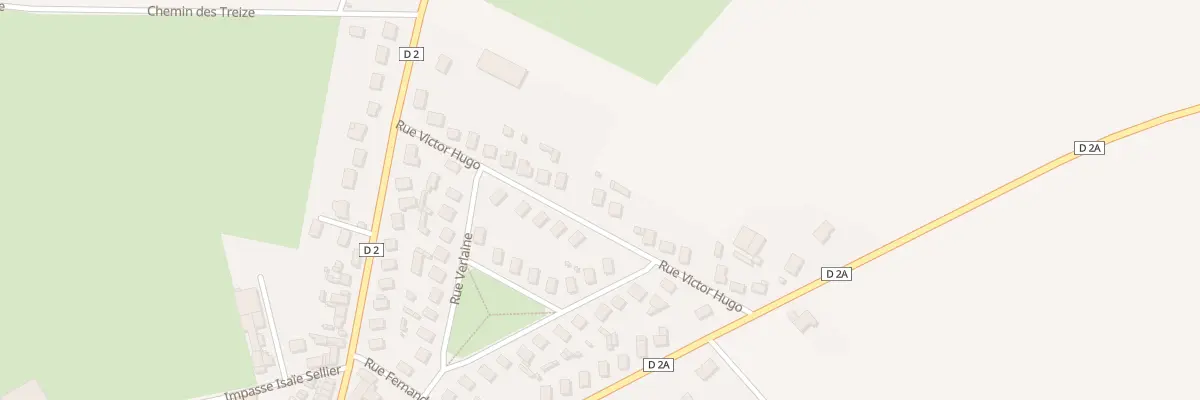 Plan du 21 Rue Victor Hugo à Friville-Escarbotin
