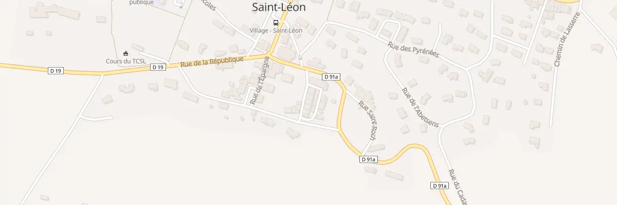 Plan du 7 Rue de la Boulangerie à Saint-Léon