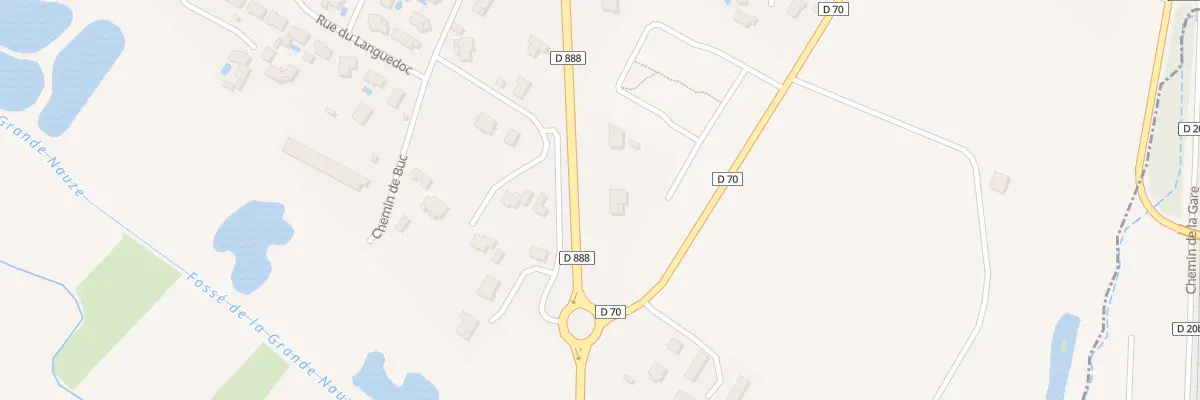 Plan du 28 Rte Departementale 888 à Garidech