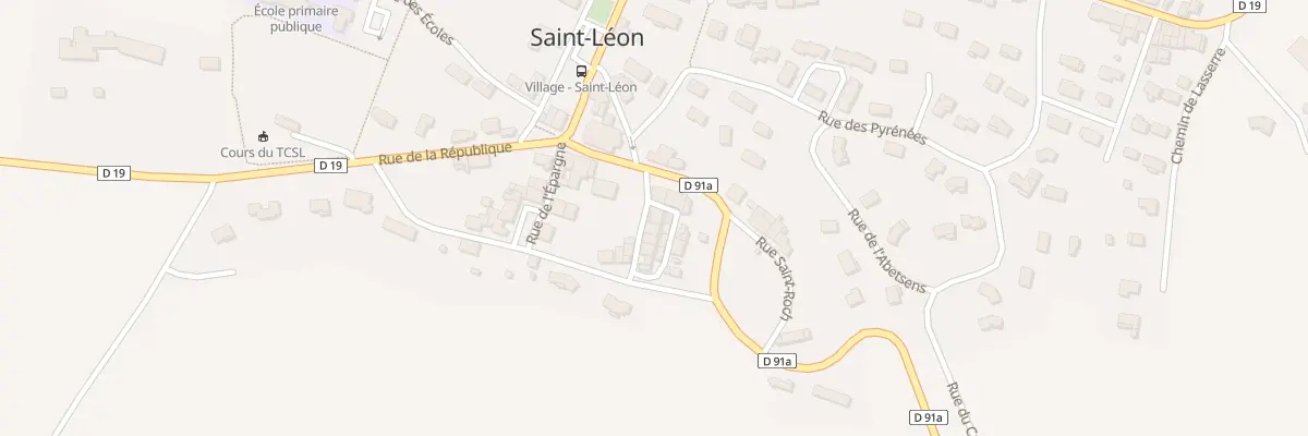 Plan du 3 Rue de la Boulangerie à Saint-Léon