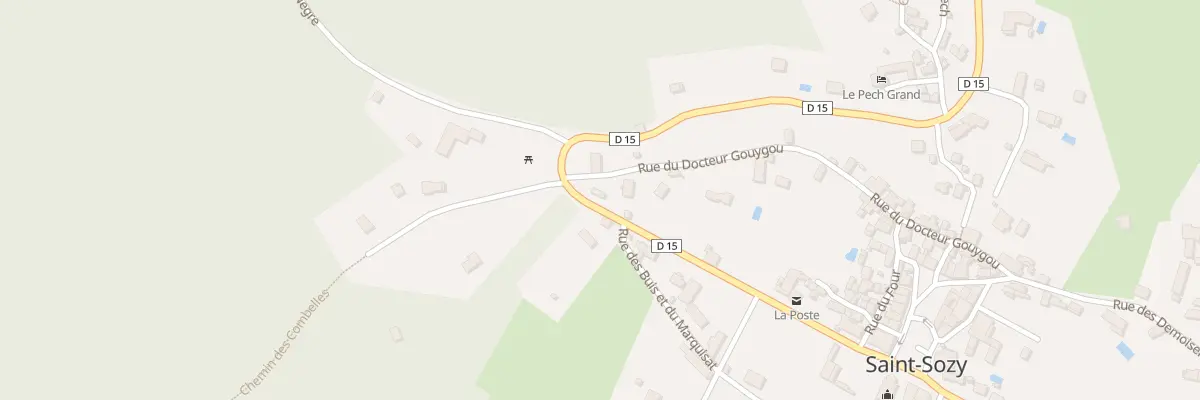 Plan du 2 Rue de l’Occitanie à Saint-Sozy