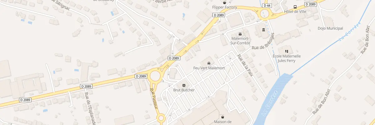 Plan du 5 Rue Marie Et Pierre Curie à Malemort