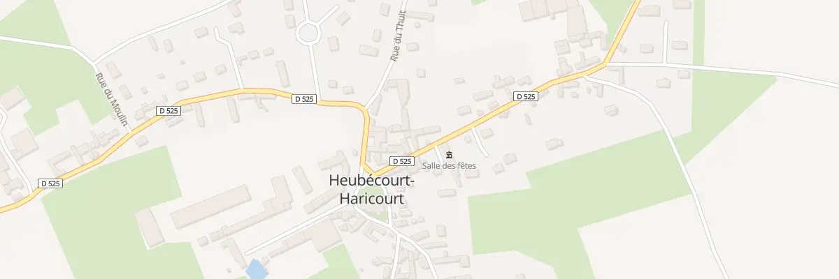 Plan du 7 Rue Taurin Cahagne à Heubécourt-Haricourt