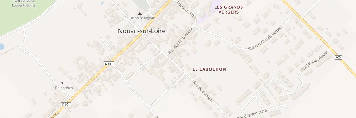 Plan du 17 Rue de Bourges à Saint-Laurent-Nouan