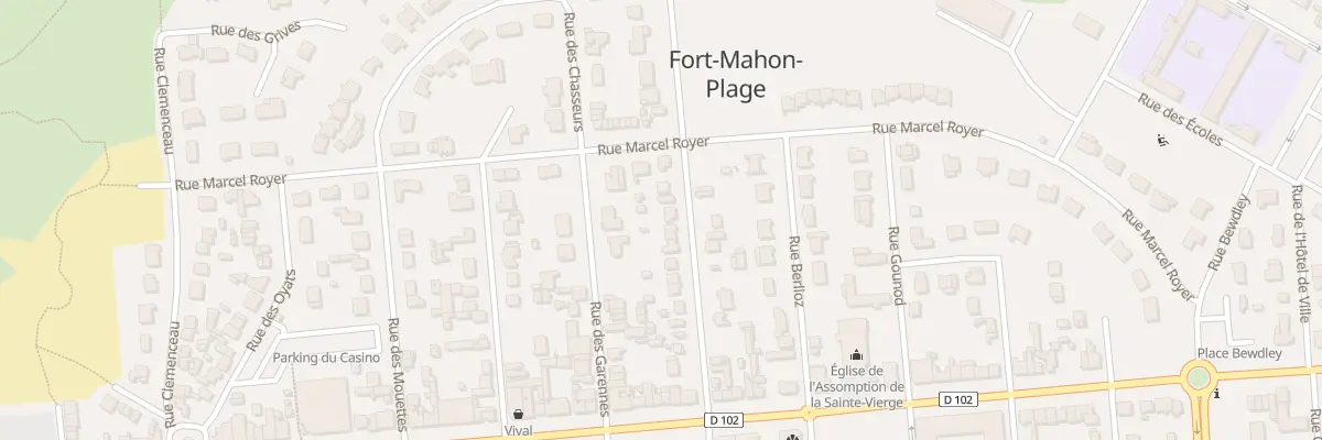 Plan du 137 Rue du Jardin à Fort-Mahon-Plage