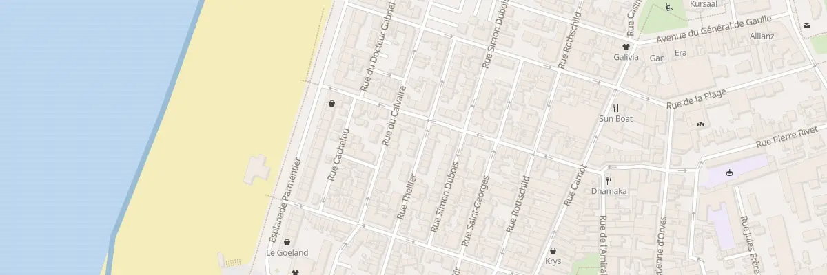 Plan du 29 Rue Thellier à Berck